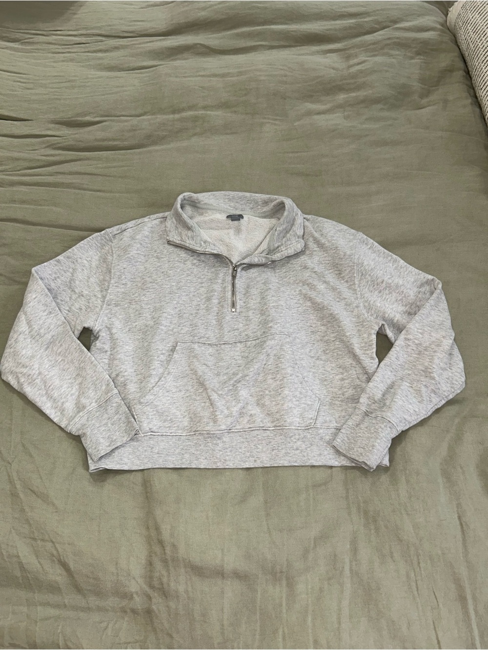 Quarter zip pullover